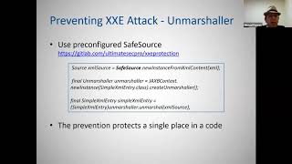 OWASP Meetup Dec 2020 - A one-step way to protect against XXE