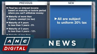 20% tax on bank savings? DOF, experts debunk CMEPA misinterpretations | ANC