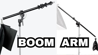 Telescopic Boom Arm  for Phone and Studio Light