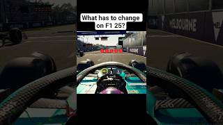 What has to change on F1 25?🤔 #f125 #f1game #formula1 #f1 #australiangp #wrl #gasr #leagueracing
