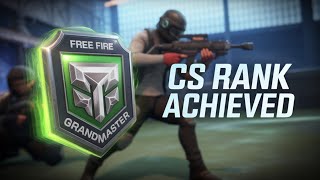 Cs - Rank +1= GRANDMASTER😱😍🔥 | Ajjubhai Gameplay 🔥| #freefire #ajjubhai