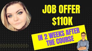 First job as a QA Engineer $110k
