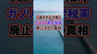 【遅すぎる決断】ガソリン暫定税率廃止決定の真相#ガソリン税#ガソリン暫定税率#税金#車好き#財務省
