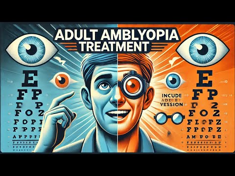 Adult Amblyopia(lazy eye) Treatment।Previous vision 6/36 after vision Therapy 6/9 just 48 session।