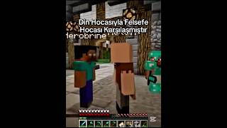 Din hocasıyla felsefe hocası karşılaşmıştır 💀