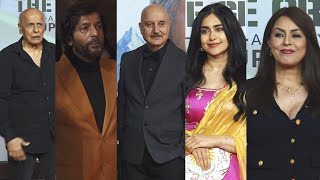 Anupam Kher, Boman Irani, Chunky Panday & Others At Grand Premier Of Movie Tanvi The Great - UNCUT