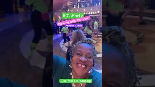 #princesscruises #travel #cruiseparty #cruiseactivity #cruise  #cruiselife  #80sparty #80s