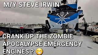 WE CRANK the ZOMBIE APOCALYPSE Engines! The LISTER Emergency Fire pump & Air Compressor