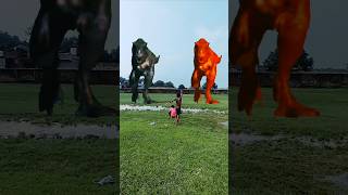 dinosaur🦕🦕 pat 2363#vfxmahjabeen #funny #vfxshorts #pitbull #jurassicparkdinosaur #vfx