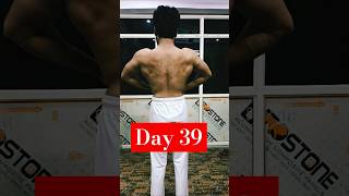 Gaining | V shape slim back day #trending #viral #youtubeshorts #day39 #shorts