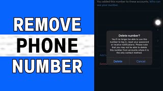How to Remove Your Phone Number from Facebook (2025)