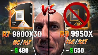 🛑 Buy 9950X3D VS 9800X3D ?