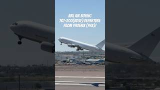 ABX Air Boeing 767-200(BDSF) departure from Phoenix (PHX)!