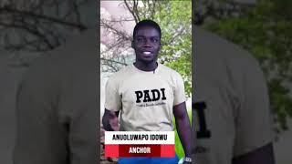 What 193 world leaders saw to project UNSDG. PADI with Anuoluwapo Idowu