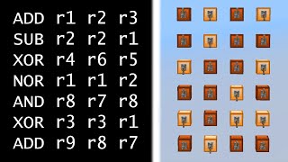 Machine Code & Assembly Language - Let's Make a Redstone Computer! #4
