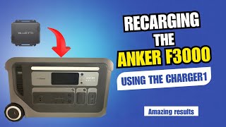 Alternator, charging the Anker SOLIX F3000 after 2 1/2hr of driving   #Anker higher resolution