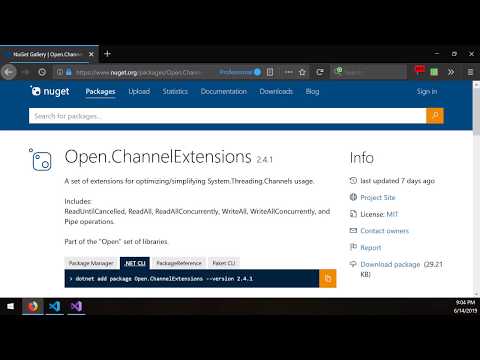 .NET System.Threading.Channels: Using Open.ChannelExtensions