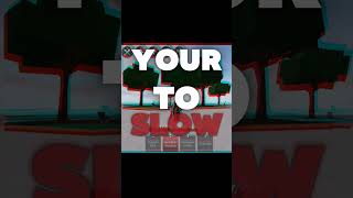 Your too slow #robloxthestrongestbattleground #shorts
