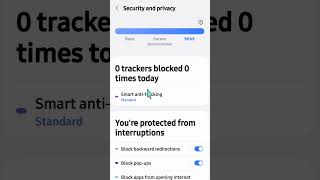 How To Manage and Configure Privacy Settings in Samsung Internet #androidsettings #samsunginternet