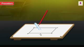 Refraction of Light using Rectangular Glass Slab | Physics Experiment | Grade 10