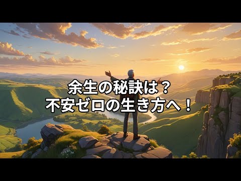 余生の秘訣は？　不安ゼロの生き方へ！
