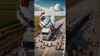 "जब मुर्गी को गुंडे उठाकर ले गए तो बंदरों ने किया ऐसा काम कि सब दंग रह गए 😱🐒🐔" ai #shorts video