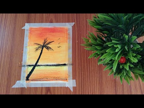 @officialganesh is live! Pastel colour landscape tutorial..
