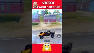 VICTOR WORLD RECORD IN BGMI 😂 FUNNY #shorts  #AMOP