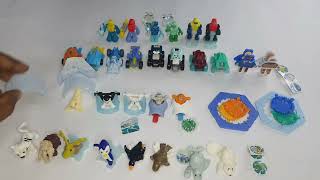 Ice world edition all 32 toys collected☺️☺️ #kinderjoy #iceworld #kinderjoyforboys