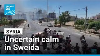 South Syria faces uncertain calm after deadly clashes that killed over 1,100 • FRANCE 24 English