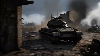 M48 Patton vs T-54/55 – Cold War Armor Clash! #tankbattle