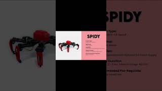 🌟 Meet SPIDY – Your Gateway to Robotics & STEM Learning 🕷️