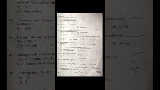 ||HSST COMPUTER SCIENCE - PSC ||Previous year qp|| #hsstexam #psc