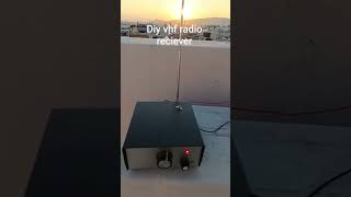 diy vhf reciever #shorts #diy #radio