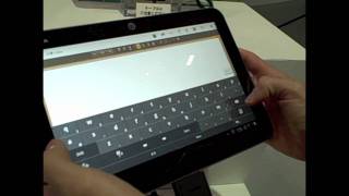 Toshiba's Regza AT700 Tablet, CEATEC 2011