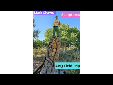 ABQ Field Trip Mark Chavez Sculptures