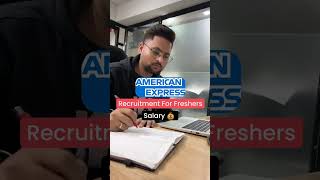 Job hiring at American Express for freshers || hindi #financewithhreso #jobhiring