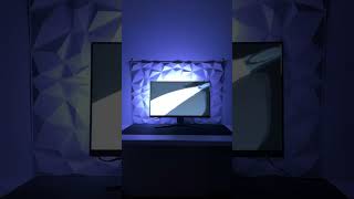 These RGB LED lights are awesome! #rgb #roomdecor #gamingsetup