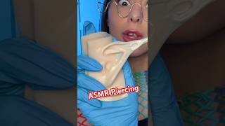 ASMr girl gives you first ear piercing #asmr #shorts #comedy