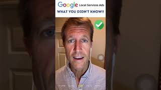 What you didn't know about Google Local Services Ads #Shorts
