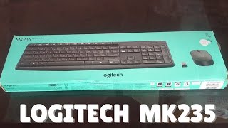Logitech MK235 Keyboard & Mouse Combo Unboxing & Review in Hindi || Best Wireless Keyboard and Mouse