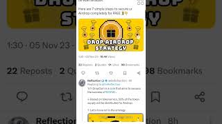 $DROP on Ethereum, the next Memecoin Farming. #crypto #airdrop #bitcoin #Ethereum #cryptoapps