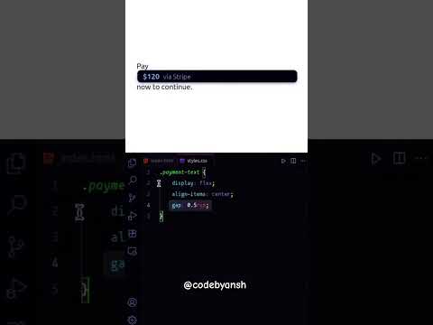 Display: inline-flex Property | CSS Tips and Tricks | Codebyansh | #shorts #csstips #codebyansh