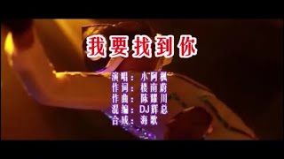 小阿枫《我要找到你 （DJ辉总版）》 KTV 导唱字幕 （备有伴奏视频）