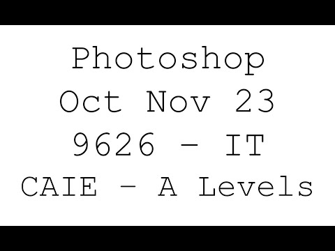 Graphics Creation | October November - Winter 2023 | Paper 4 | 9626_w23_qp_4  Task 1