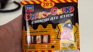 Choko-choko Philippine chocolate stick review!