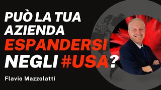 PUÒ LA TUA AZIENDA ESPANDERSI NEGLI USA? #exportusa