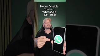 Protect your WhatsApp security! Always keep these settings enabled. #techtips #whatsapp #smartphone