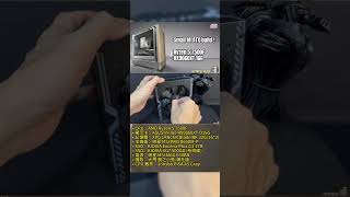 🦥預算32K主機🦥全黑、靜音、低調、緊湊!AMD R5-7500F+RX9060XT 16G 電競電腦 #遊戲主機 #電腦組裝 #電競 #遊戲 #rx9060xt #amd #7500f