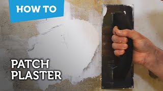 How to Patch Plaster Walls